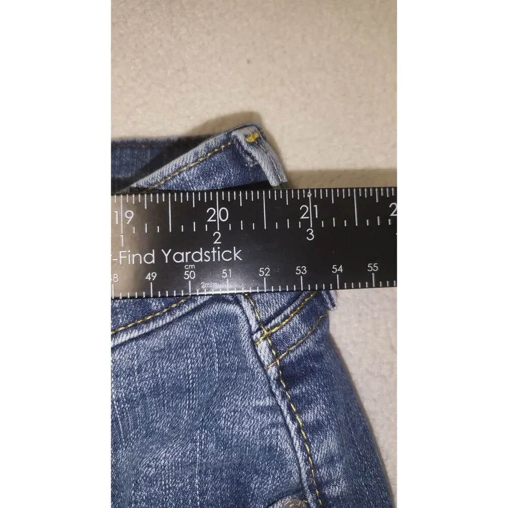 Levi Womens Mid Rise Skinny medium wash sz 26 - Picture 4 of 6